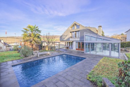 So könnte der Pool mit Wasser befüllt aussehen