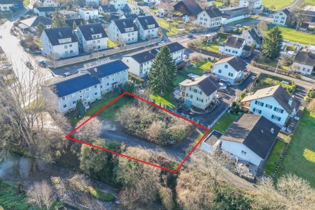 Luftaufnahme mit Umgebung