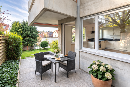 Visualisierung Gartensitzplatz