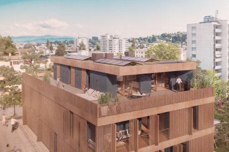 Attikawohnung · Oberwilerstrasse 88Binningen
