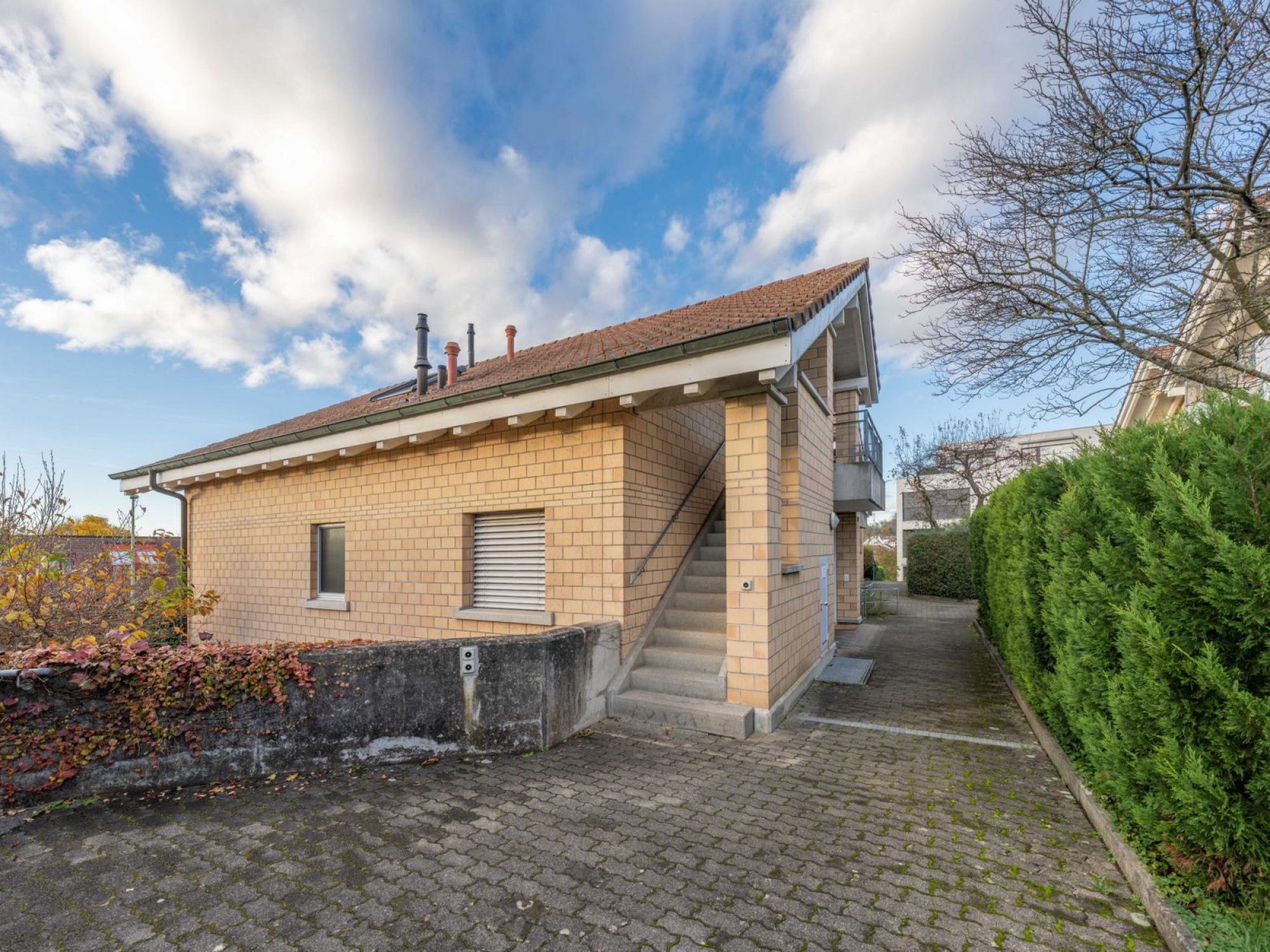Zugang zur Wohnung mit sep. Eingang