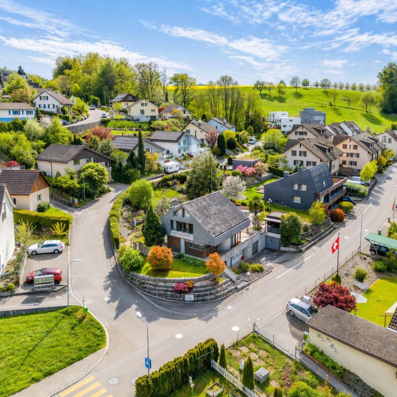 Luftaufnahme Ansicht Liegenschaft