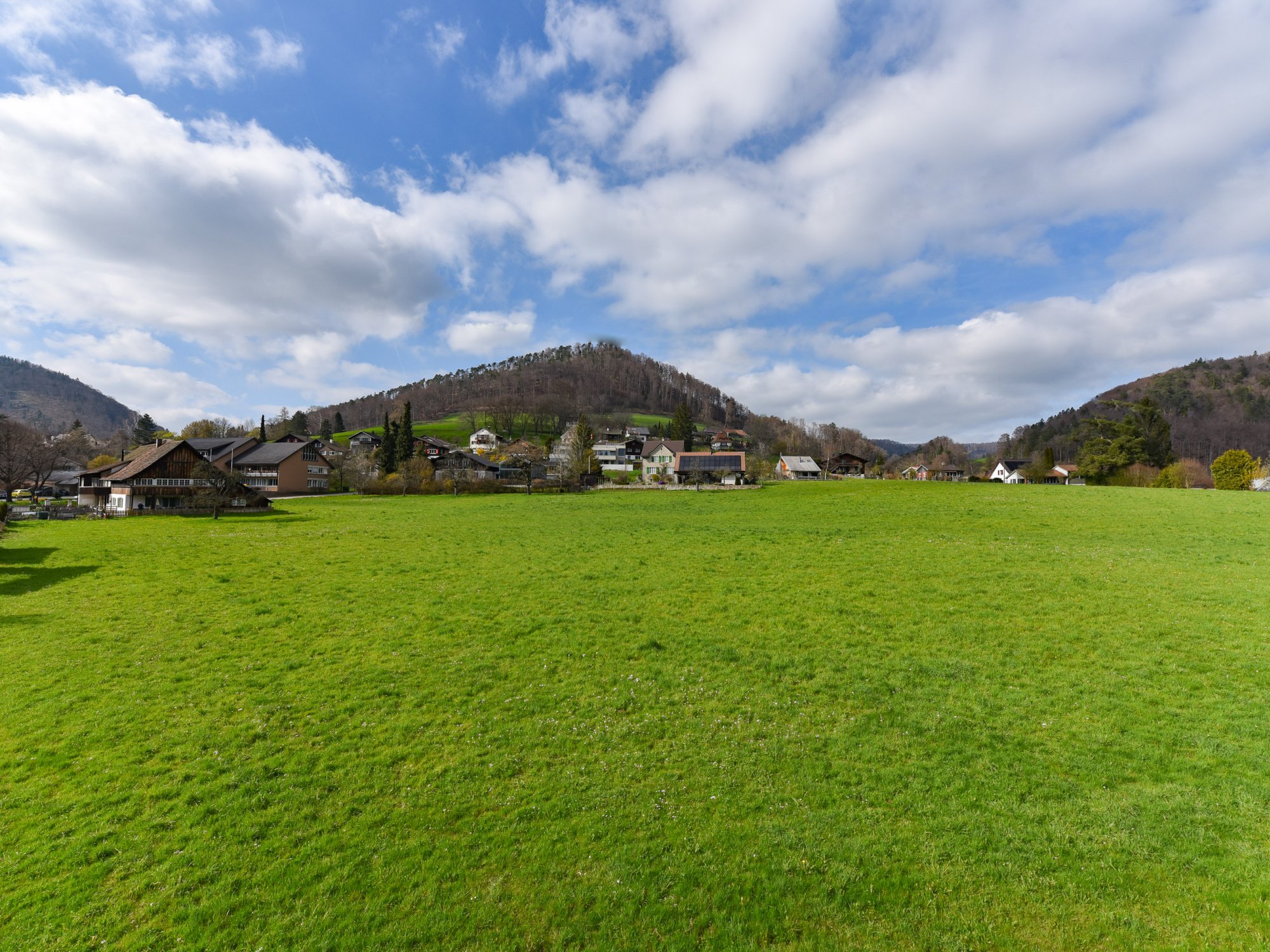 Aussicht vom Balkon