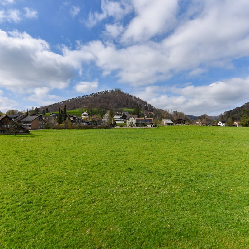 Aussicht vom Balkon
