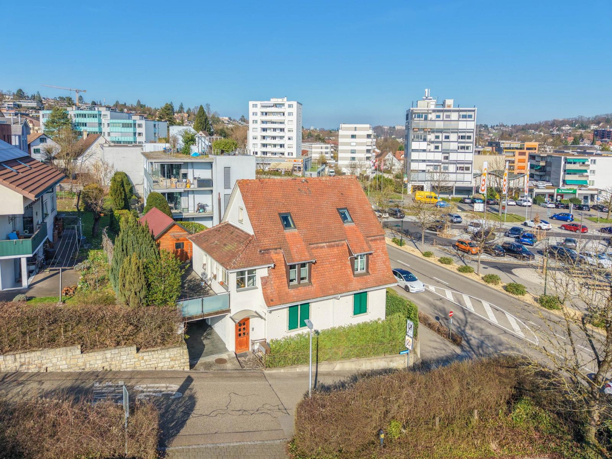 Luftaufnahme Ansicht Liegenschaft