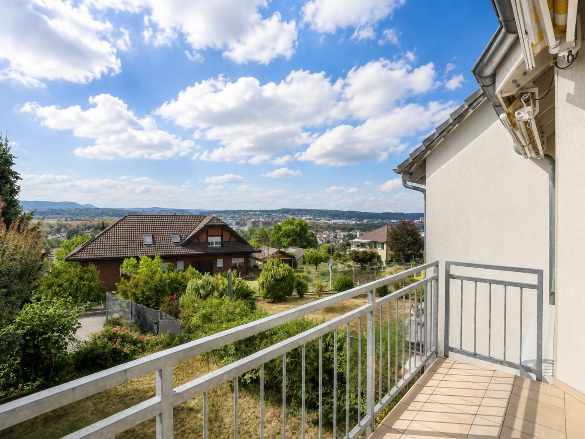 Balkon mit Aussicht