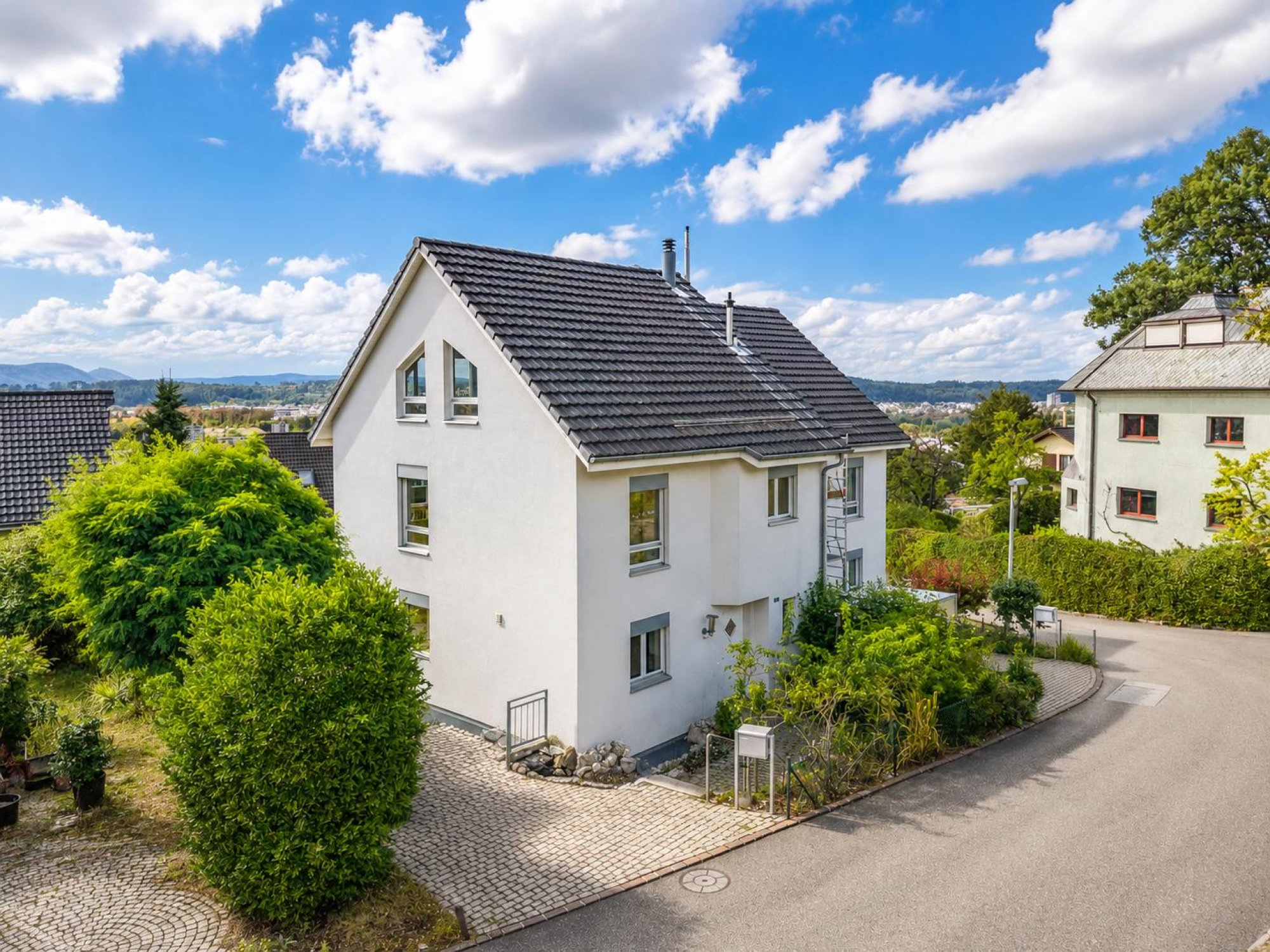 Luftaufnahme Ansicht Liegenschaft