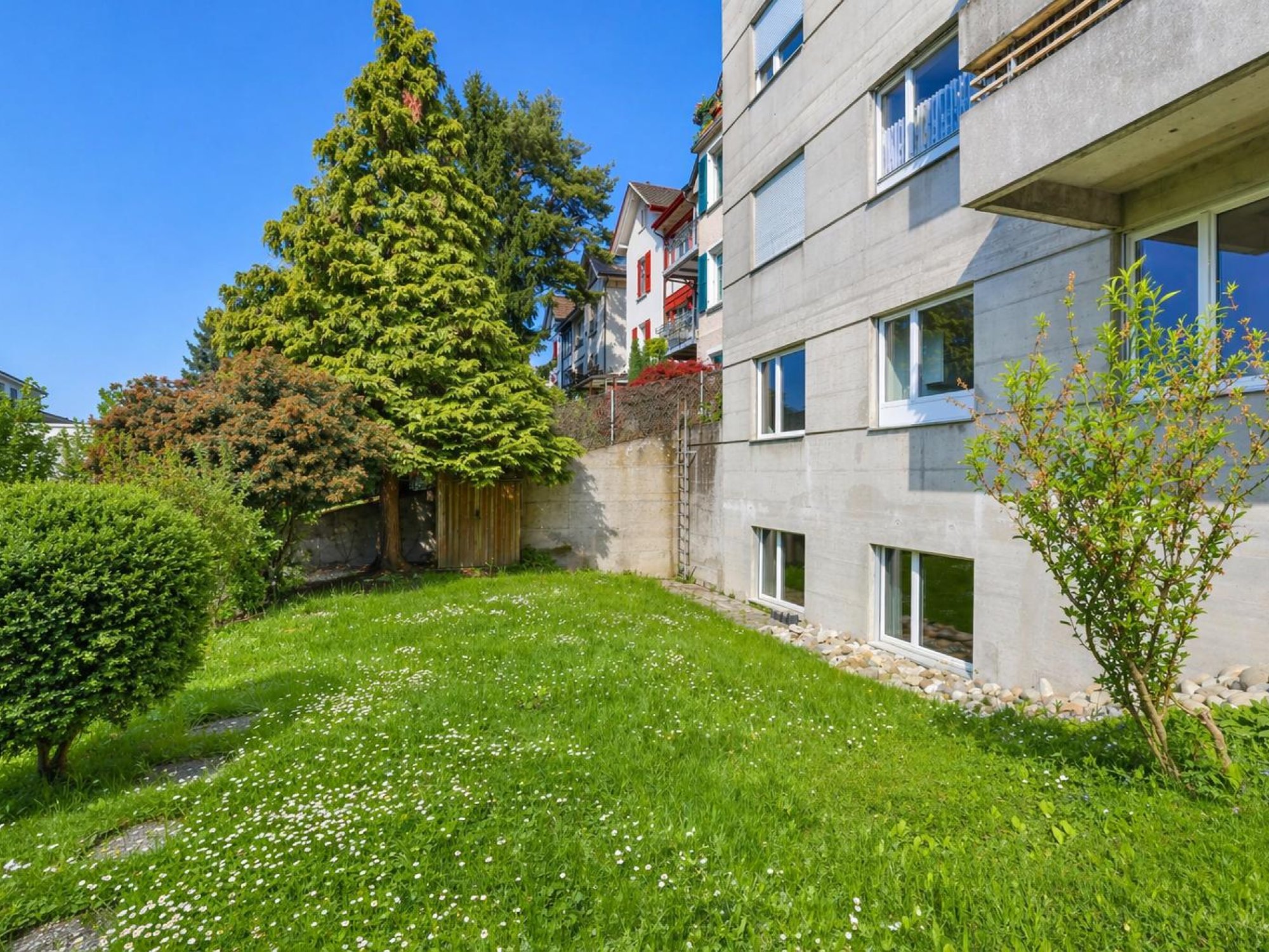 Private Gartenfläche