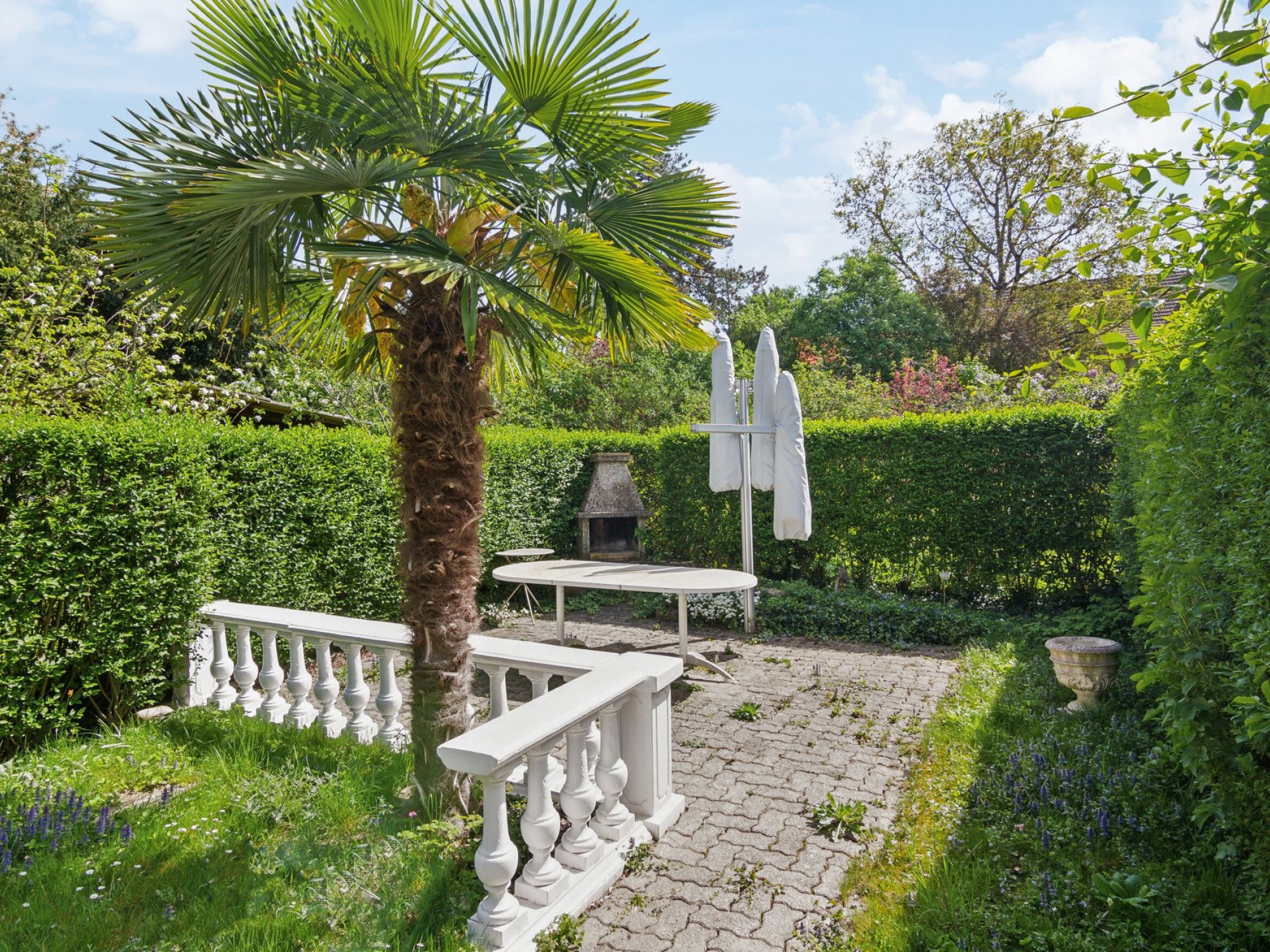 Gartensitzplatz