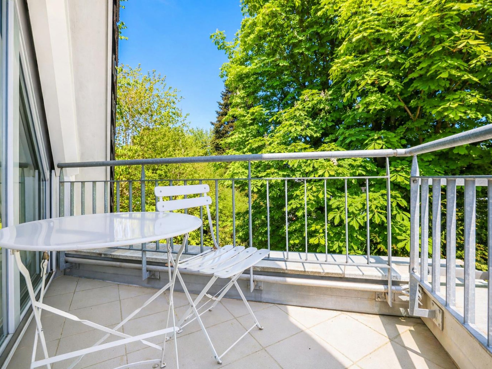 Balkon im Dachgeschoss