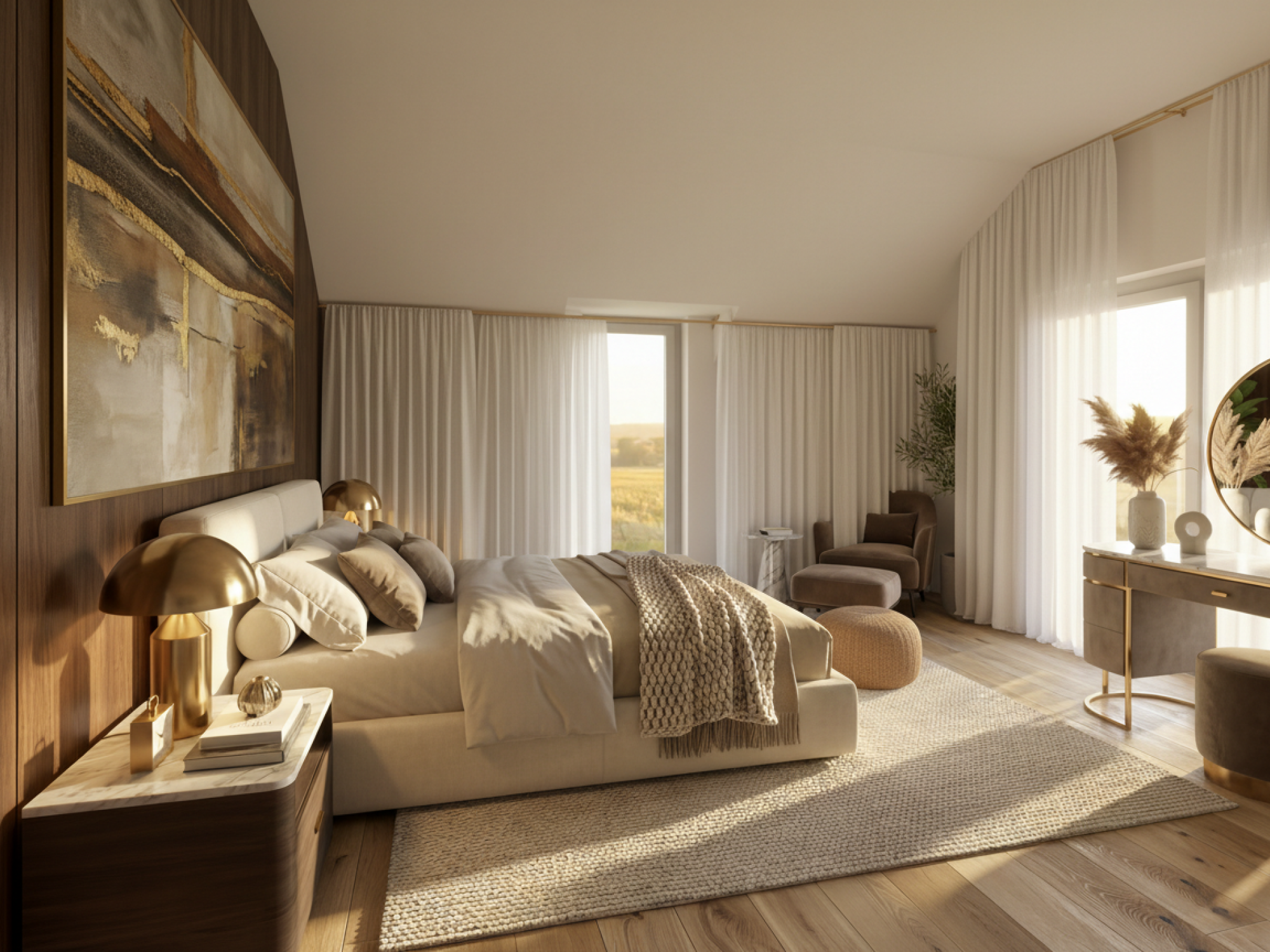 Schlafzimmer 