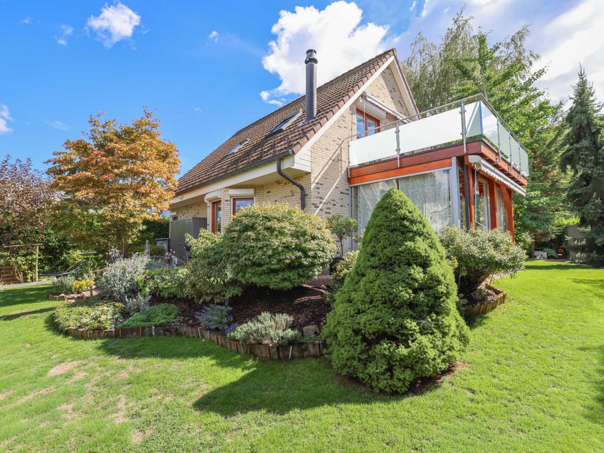 Aussenansicht des Hauses