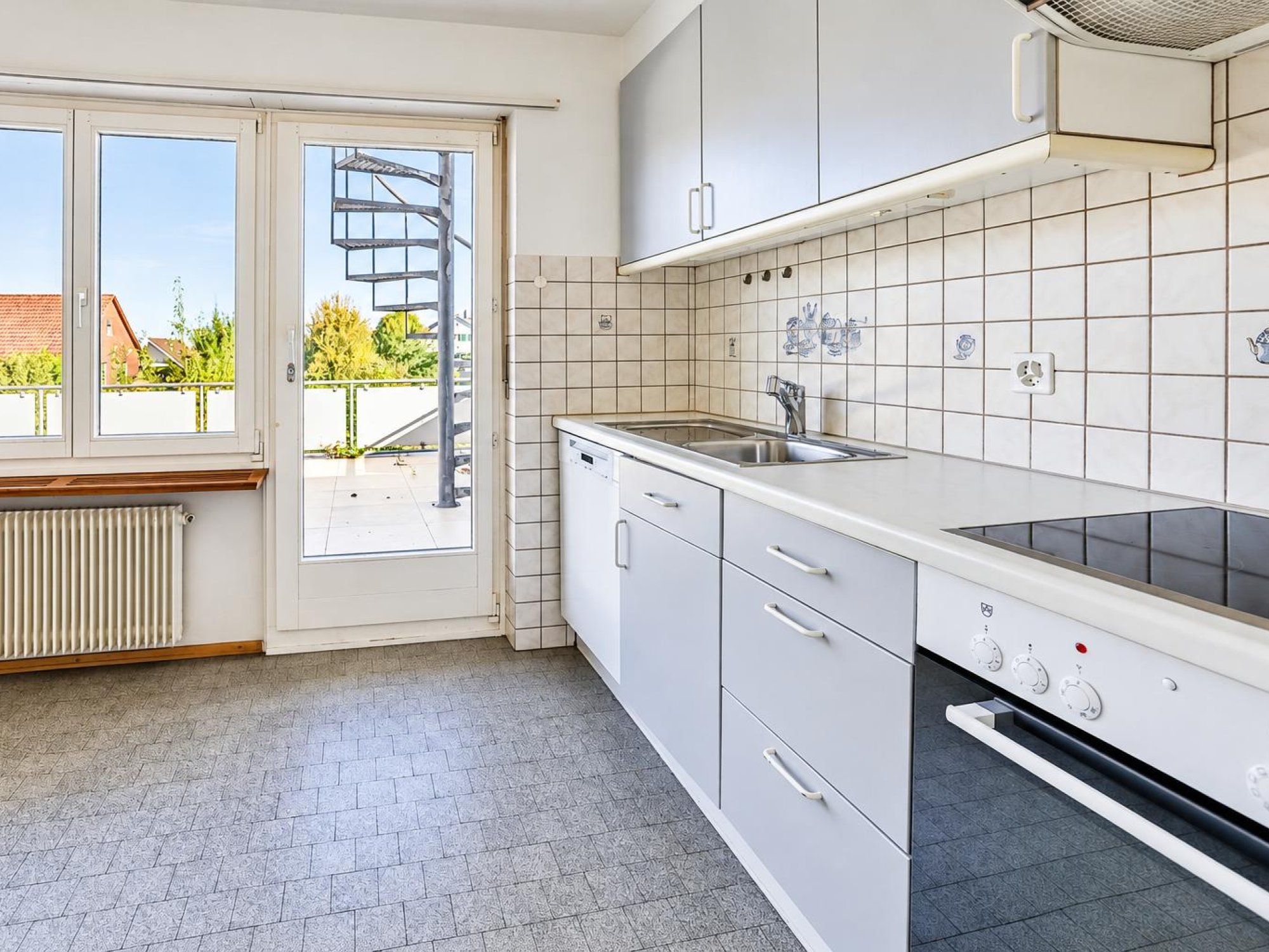 Küche - Wohnung 1. OG (links) aktuell leerstehend